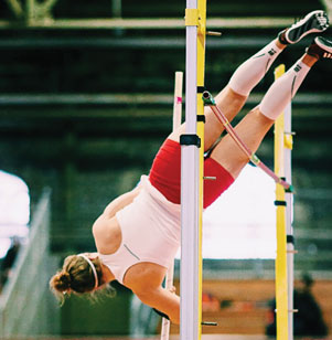 Maria Siciliano, a sophomore pole vaulter on the Cornell track and field team, has a deep faith that helps her soar in competition and as a leader on campus with Fellowship of Christian Athletes and Christian Union.